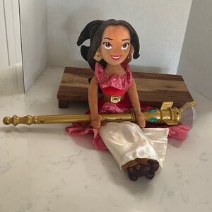 Princess Elena doll and her staff